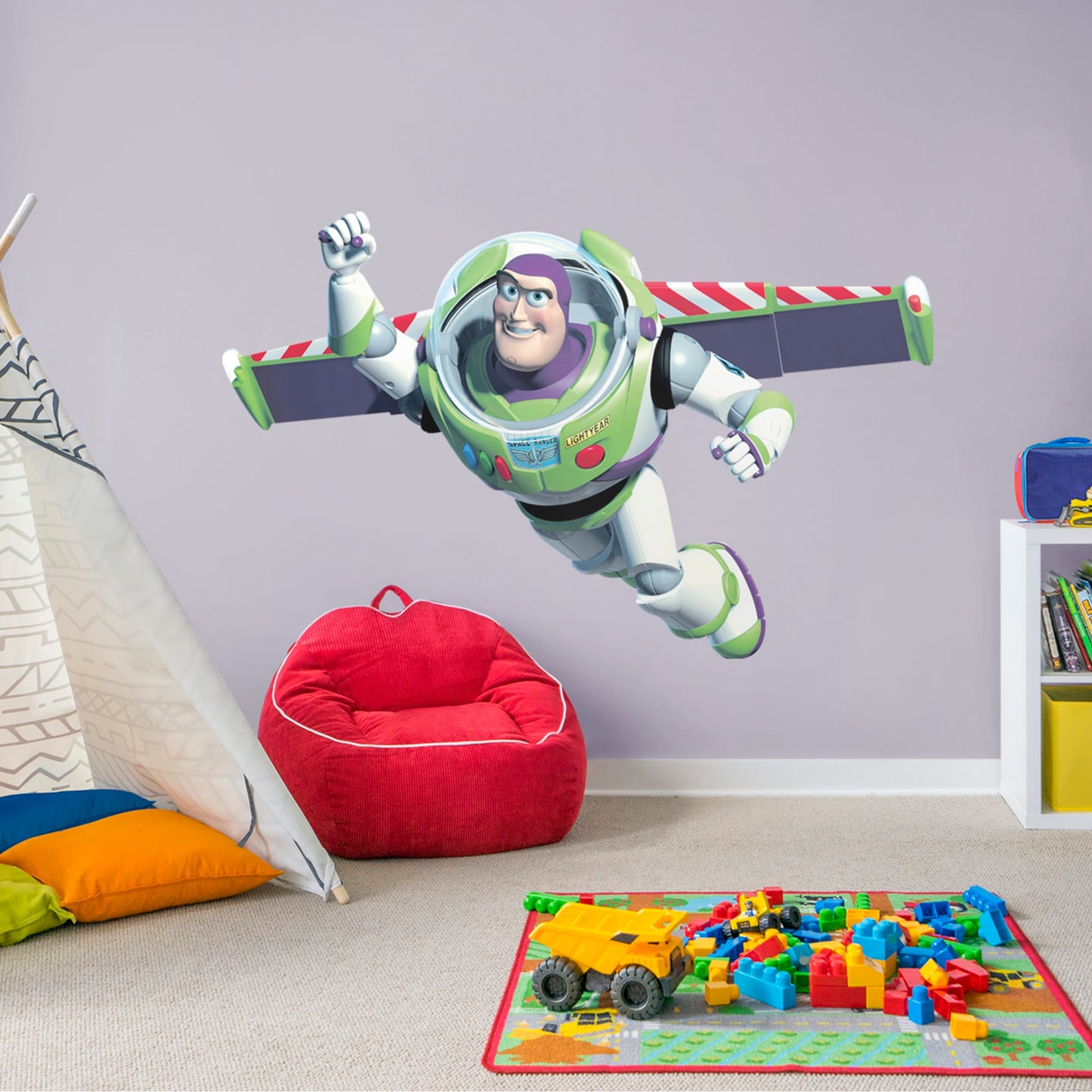 Buzz Lightyear - Officially Licensed Disney/PIXAR Removable Wall Decal