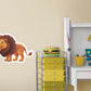 Jungle:  Lion Icon        -   Removable     Adhesive Decal