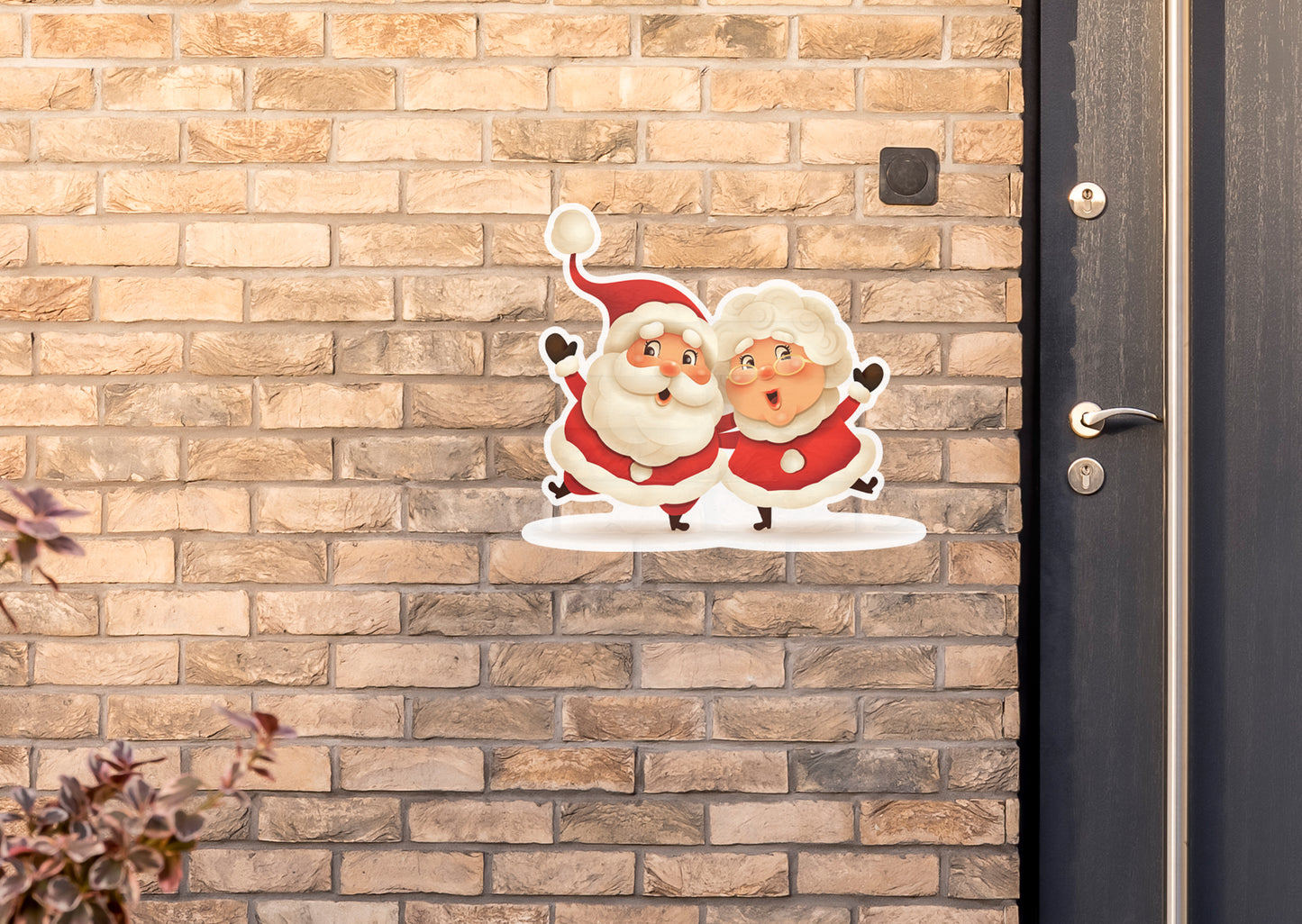 Christmas: Mr and Mrs Claus         -      Outdoor Graphic