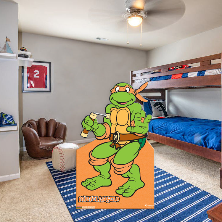 Teenage Mutant Ninja Turtles: Michelangelo Life-Size   Foam Core Cutout  - Officially Licensed Nickelodeon    Stand Out