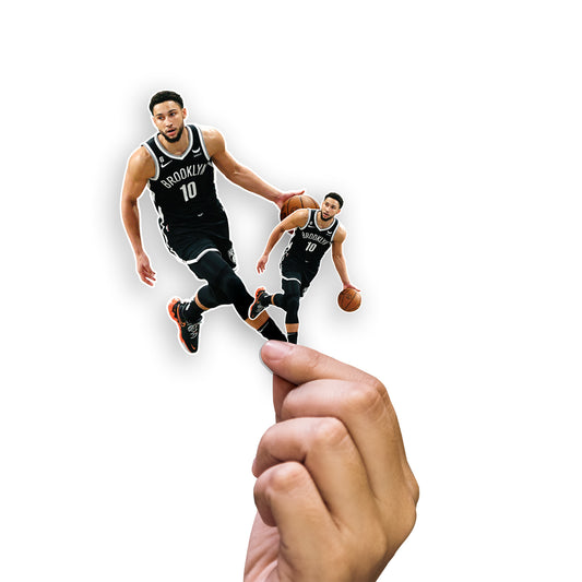 Brooklyn Nets: Ben Simmons 2023 Minis        - Officially Licensed NBA Removable     Adhesive Decal