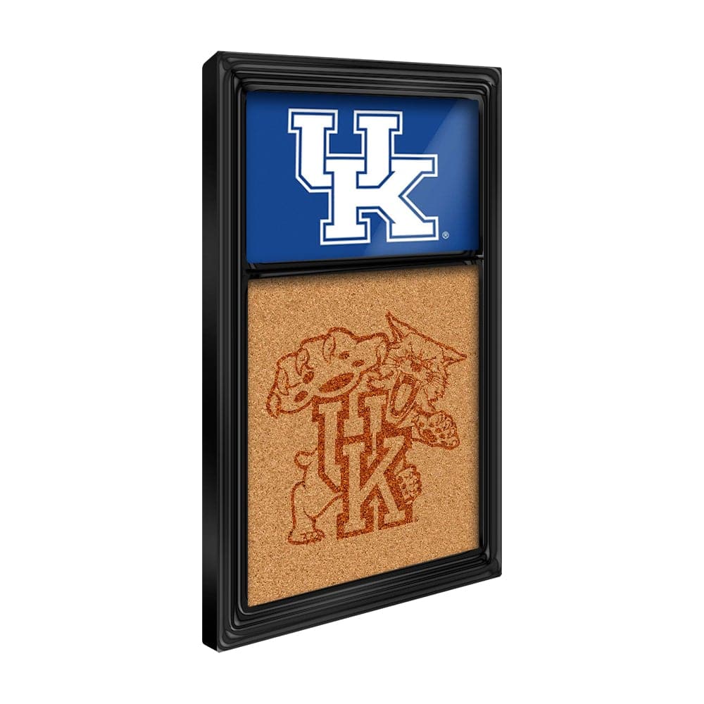 Kentucky Wildcats: Dual Logo - Cork Note Board - The Fan-Brand