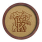 Kentucky Wildcats: Mascot - "Faux" Barrel Framed Cork Board - The Fan-Brand