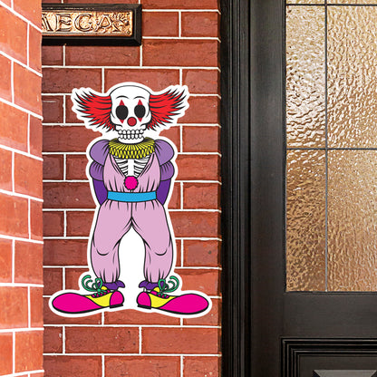 Halloween: Clowns Skeleton Alumigraphic        -      Outdoor Graphic