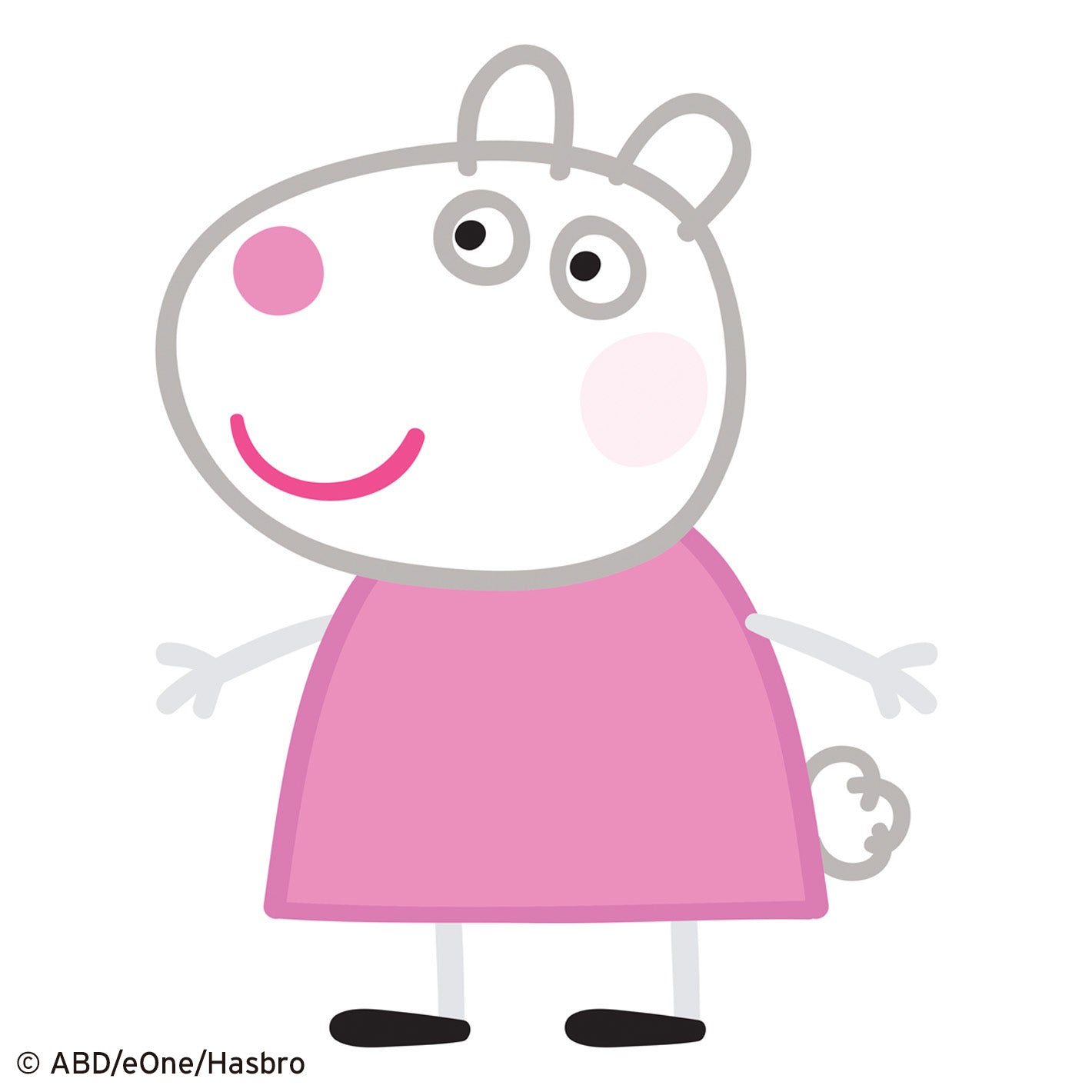 Peppa Pig: Suzy RealBigs - Officially Licensed Hasbro Removable Adhesi ...