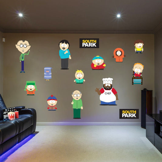 South Park: Characters Collection - Officially Licensed Paramount Removable Adhesive Decal