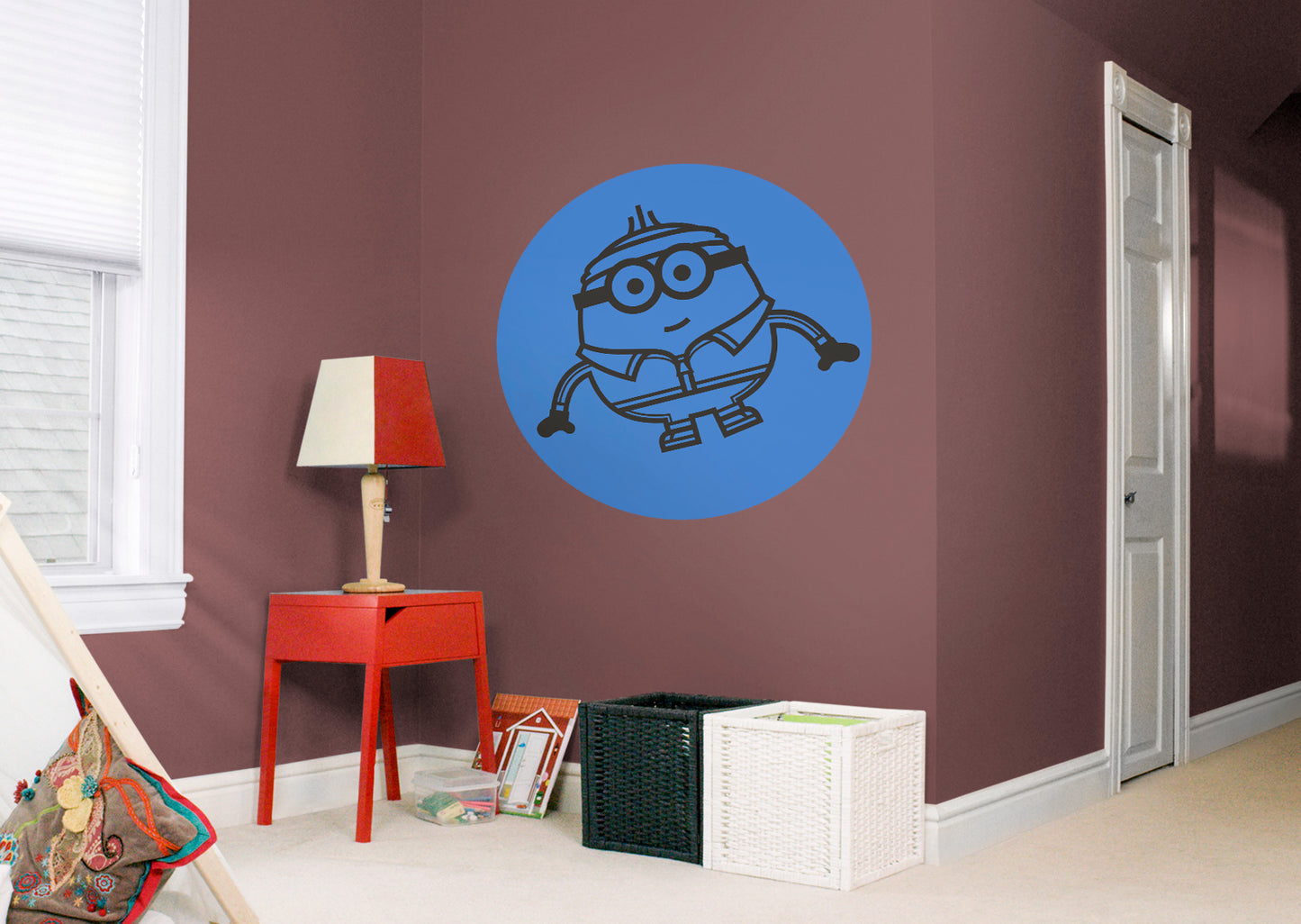 Minions: Rise of Gru:  Otto Sportswear        - Officially Licensed NBC Universal Removable     Adhesive Decal