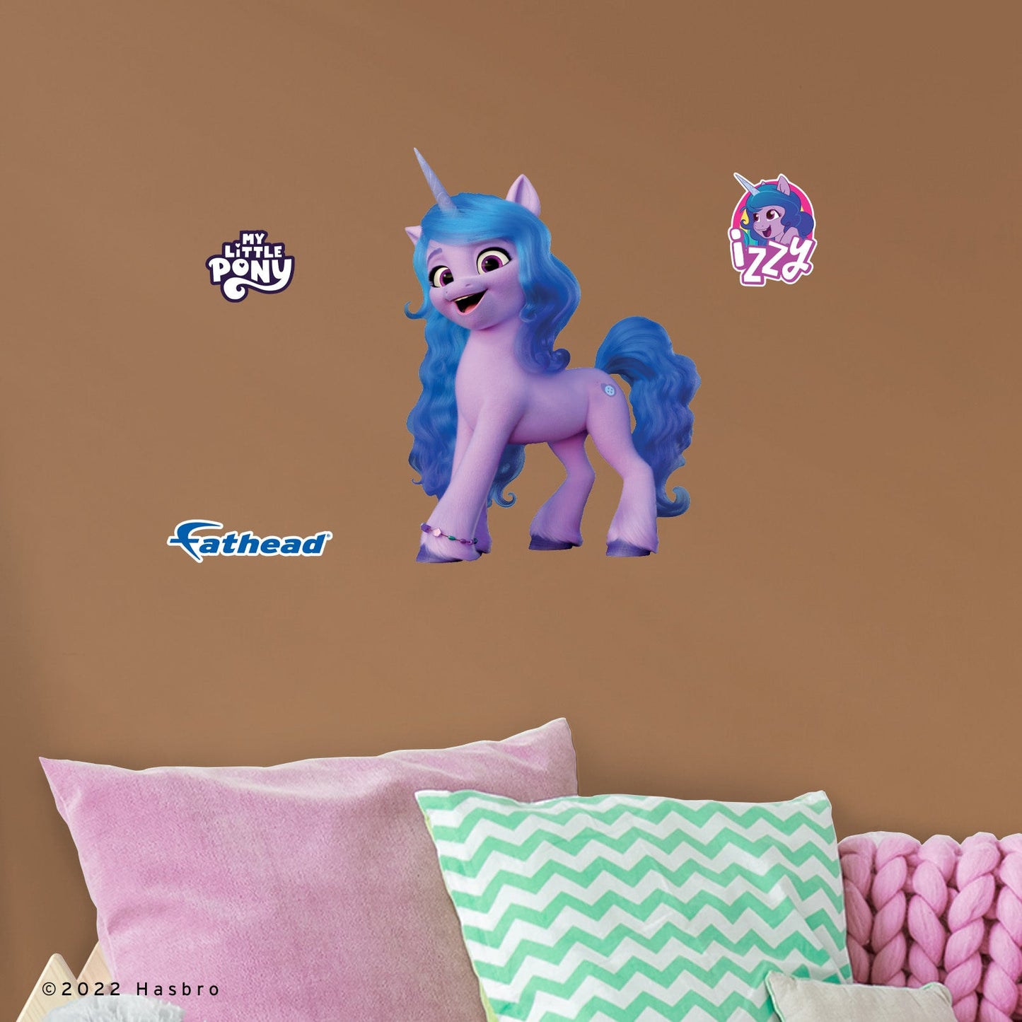 My Little Pony Movie 2: Izzy RealBig - Officially Licensed Hasbro Removable Adhesive Decal
