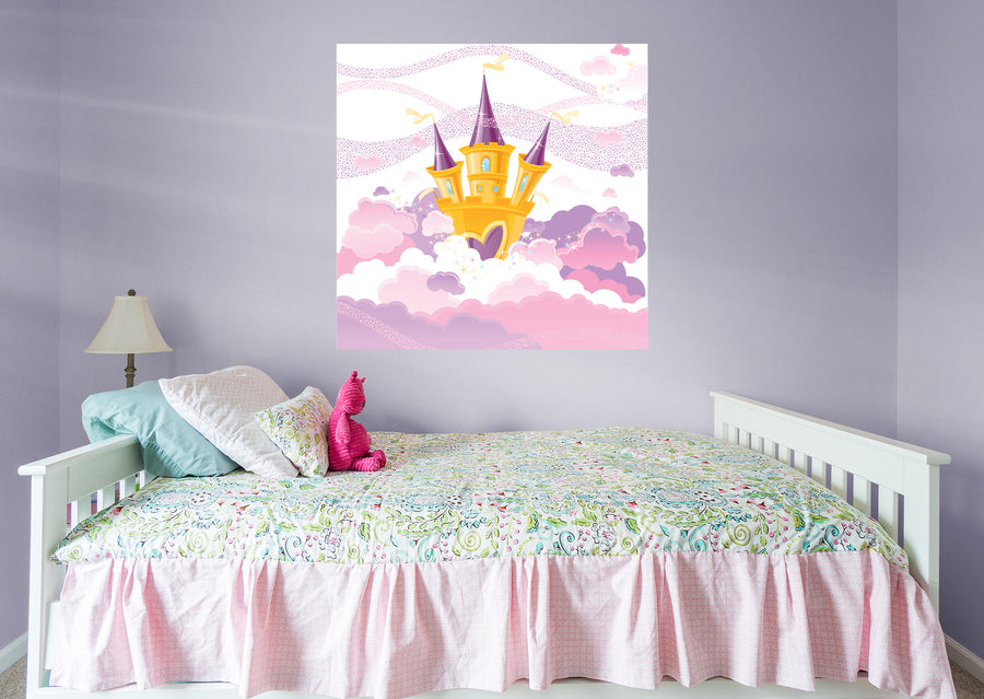 Nursery:  Wonderland Mural        -   Removable Wall   Adhesive Decal