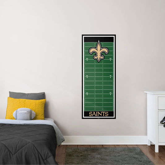 New Orleans Saints: Growth Chart - Officially Licensed NFL Removable Wall Graphic