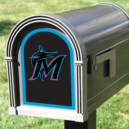 Miami Marlins:  Mailbox Logo        - Officially Licensed MLB    Outdoor Graphic