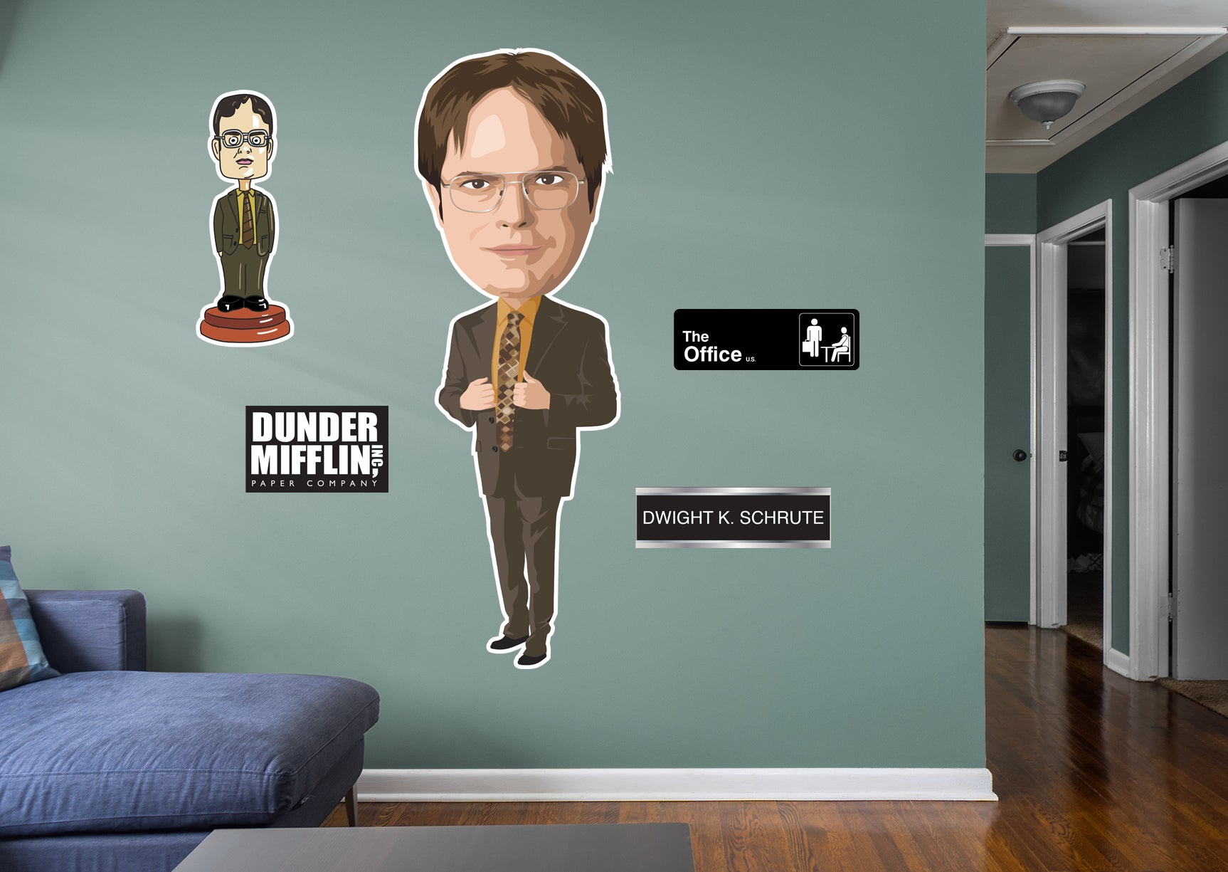 Life-Size Character +4 Decals  (23.5"W x 76"H)