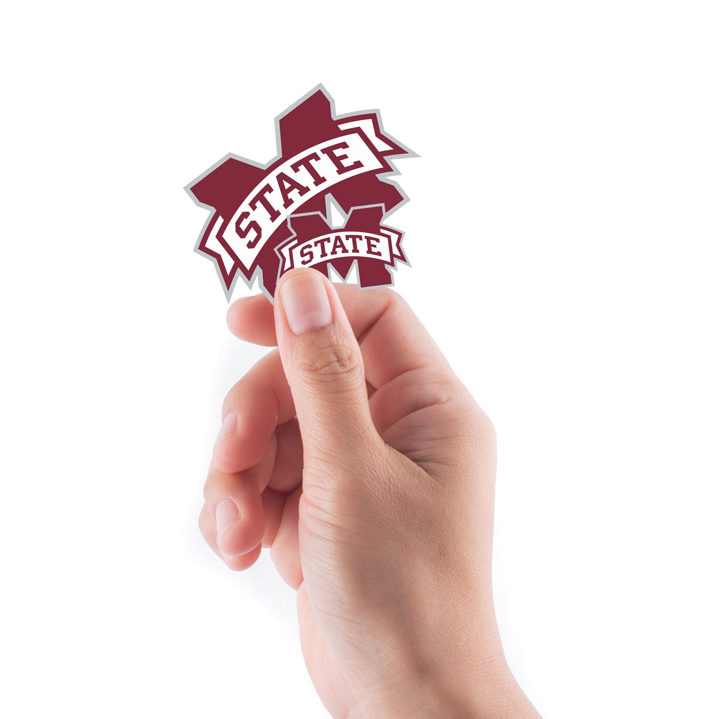 Mississippi State Bulldogs - 5 Logo Minis (Mixed Sizes) - Official NCAA - Reusable Vinyl Decals