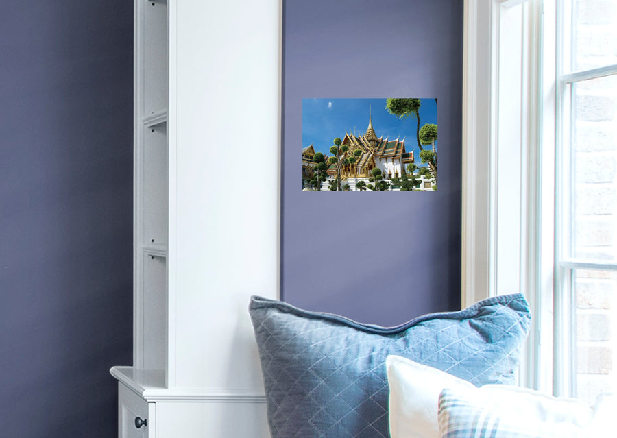 Popular Landmarks: Grand Palace Realistic Poster - Removable Adhesive Decal