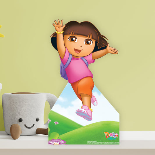 Dora the Explorer: Dora jumping Minis Cardstock Cutout - Officially Licensed Nickelodeon Stand Out