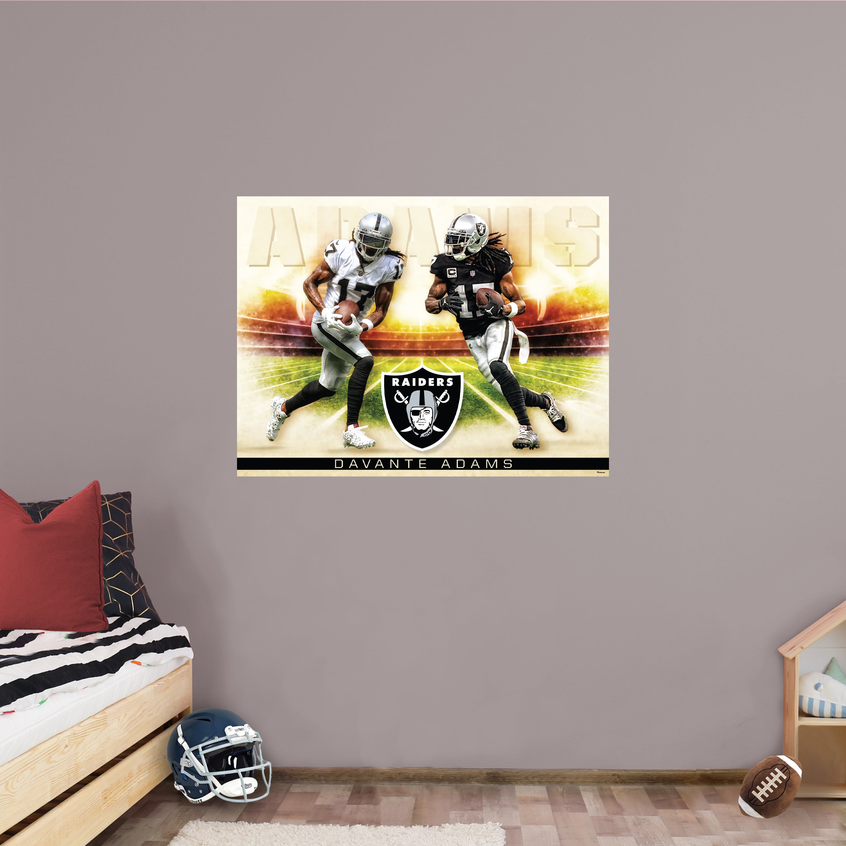 Las Vegas Raiders Football 5 pcs Painting Printed Canvas Wall Art Home Decor