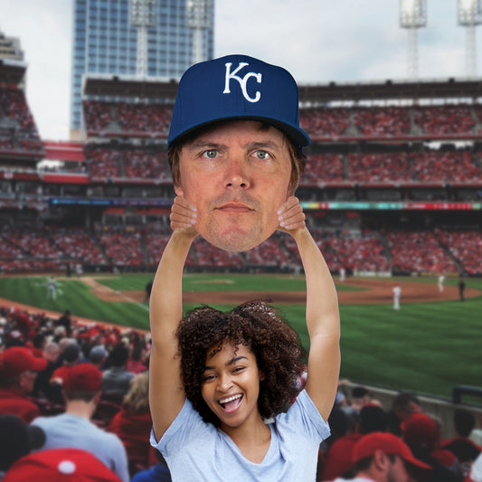 Kansas City Royals: Zack Greinke    Foam Core Cutout  - Officially Licensed MLB    Big Head