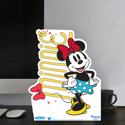 Mickey and Friends: Minnie Mouse Mini   Cardstock Cutout  - Officially Licensed Disney    Stand Out