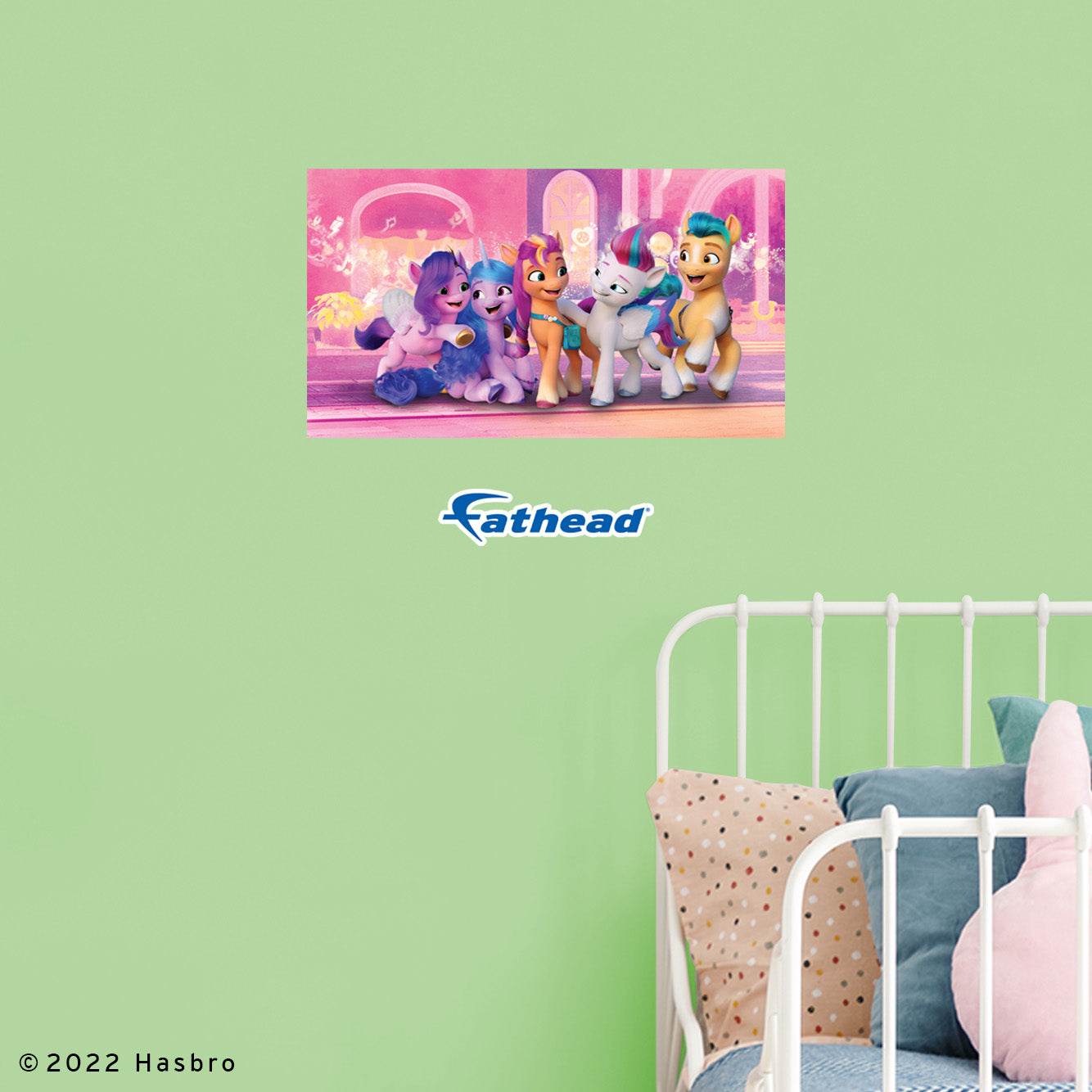 My Little Pony Movie 2: Five Friends Poster - Officially Licensed Hasbro Removable Adhesive Decal