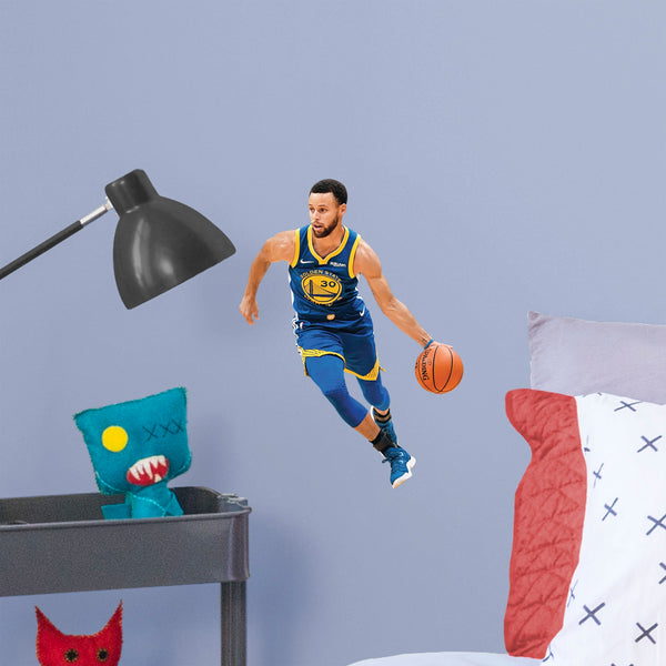 Stephen Curry - Officially Licensed NBA Removable Wall Decal – Fathead