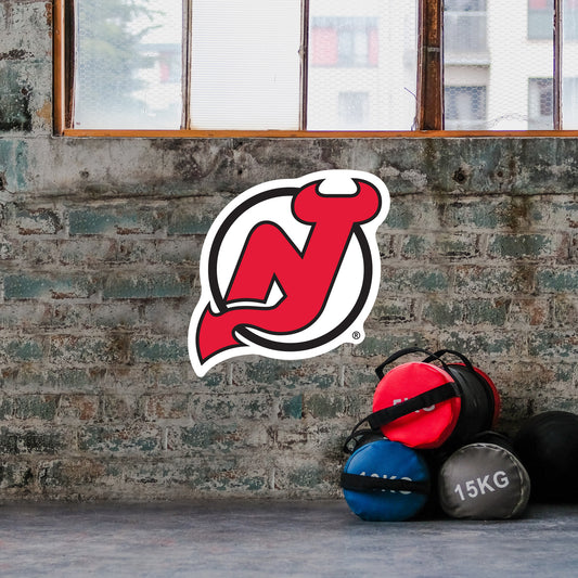 New Jersey Devils:   Outdoor Logo        - Officially Licensed NHL    Outdoor Graphic