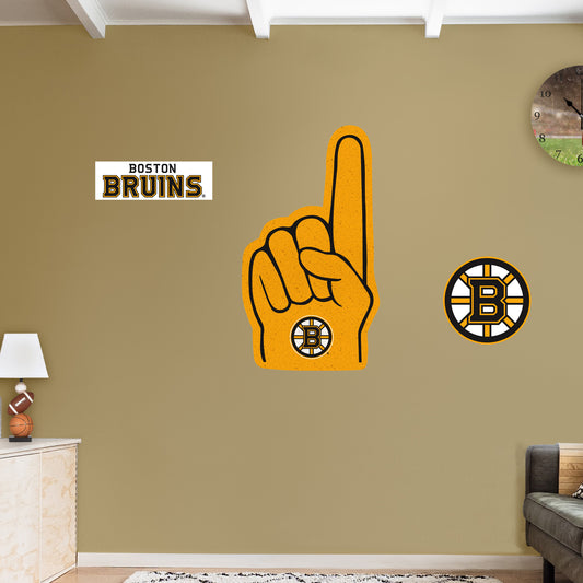 Boston Bruins: Jeremy Swayman 2021 - Officially Licensed NHL Removable –  Fathead