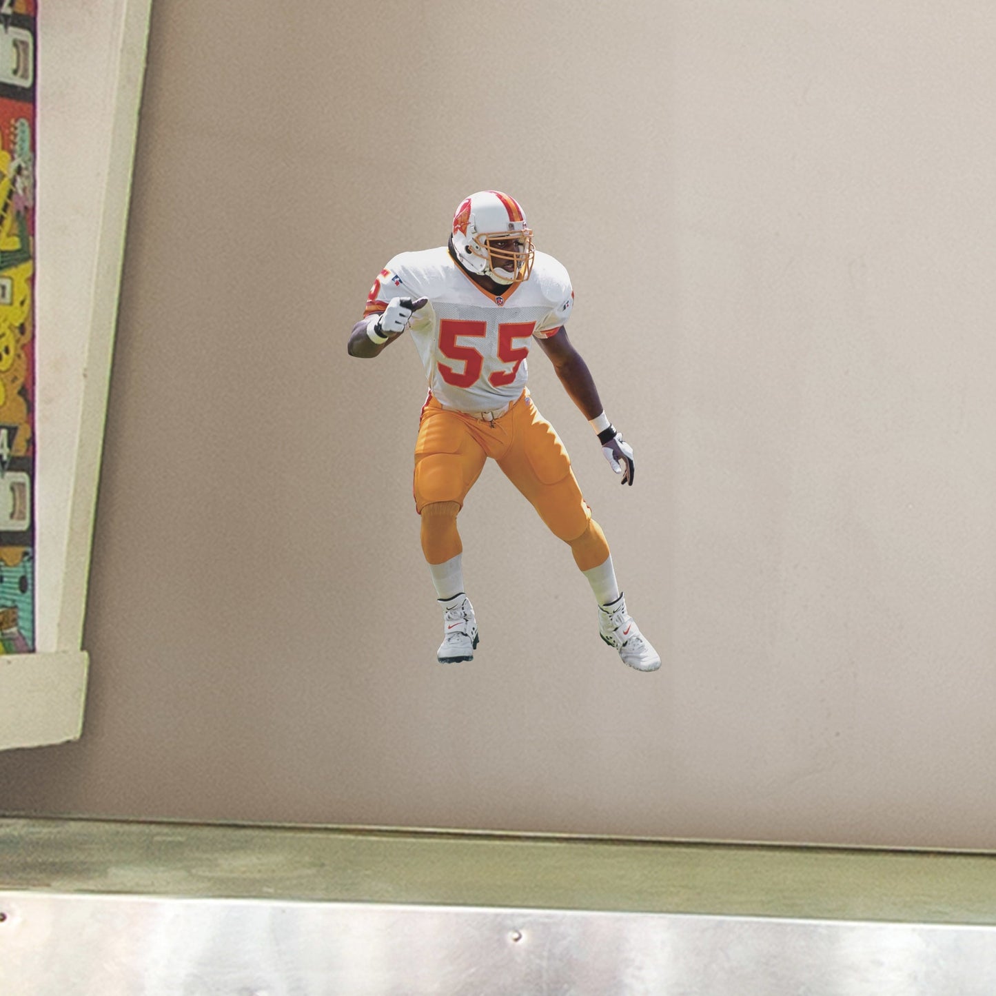 Derrick Brooks: Legend - Officially Licensed NFL Removable Wall Decal