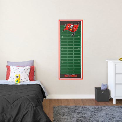 Tampa Bay Buccaneers: Growth Chart - Officially Licensed NFL Removable Wall Graphic