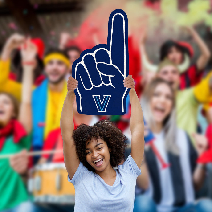 Foam Finger - Big Head - Official NCAA - Villanova Wildcats - Foam Core Cutout