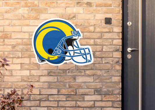 Los Angeles Rams:  Helmet        - Officially Licensed NFL    Outdoor Graphic