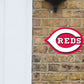 Cincinnati Reds:  Logo        - Officially Licensed MLB    Outdoor Graphic