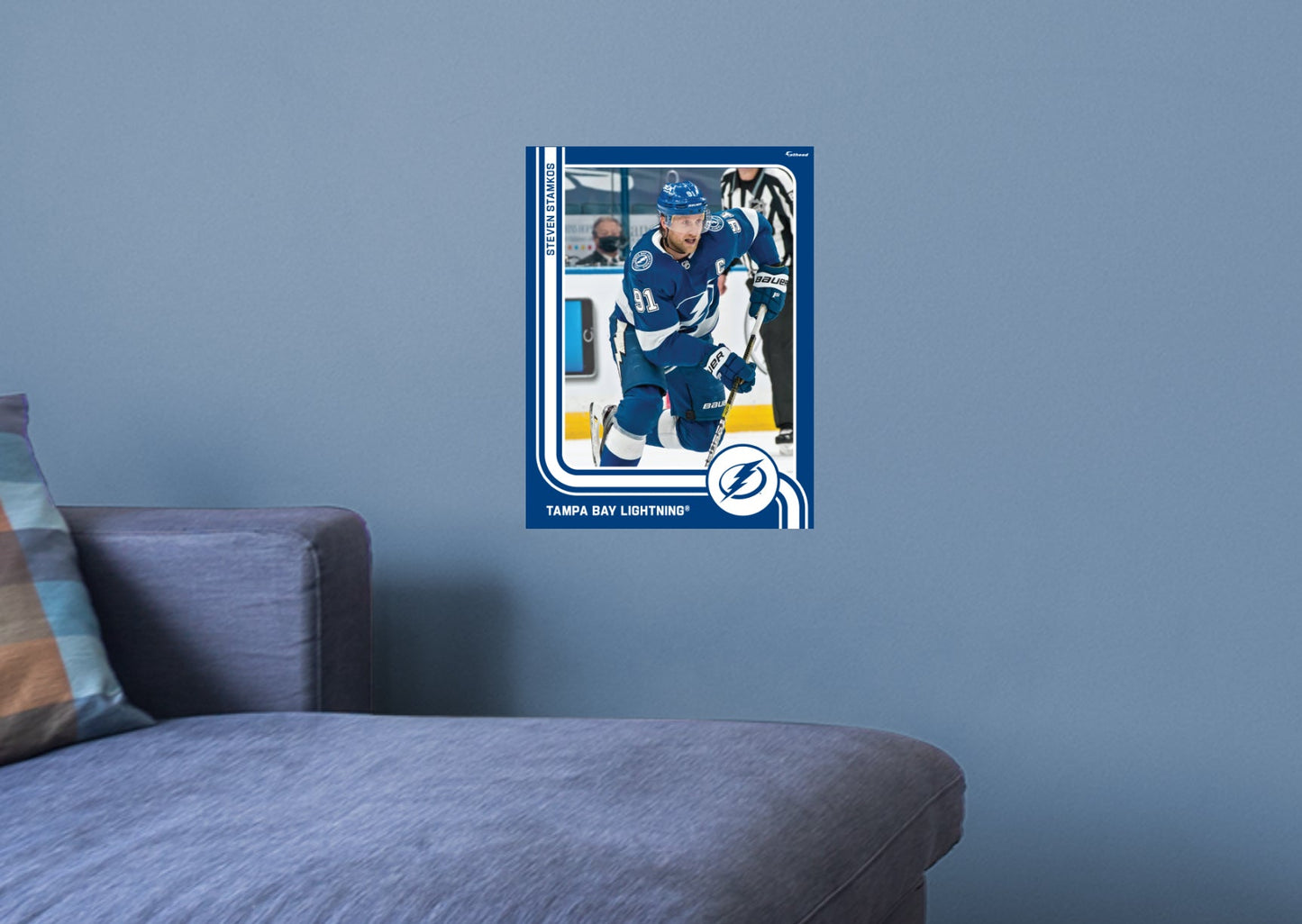 Tampa Bay Lightning: Steven Stamkos Poster - Officially Licensed NHL Removable Adhesive Decal