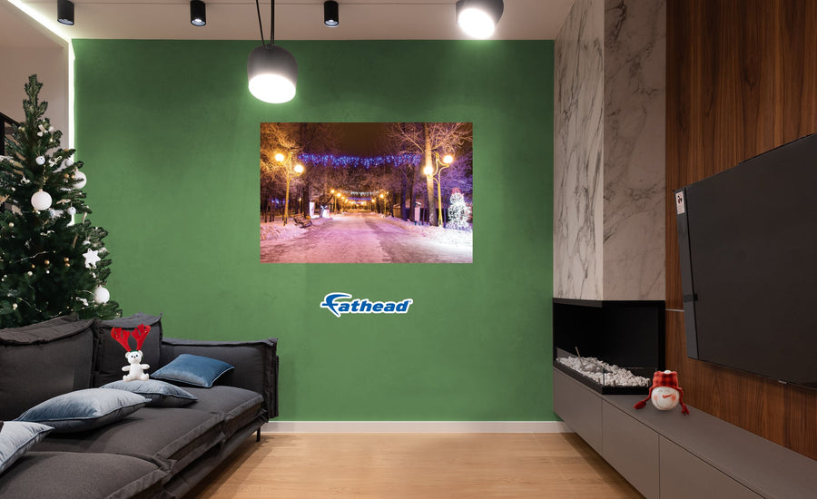 Christmas: Enlighted Poster - Removable Adhesive Decal
