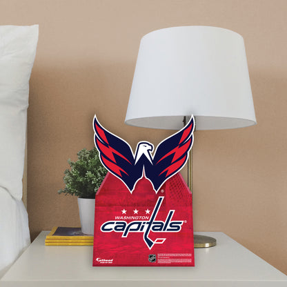 Washington Capitals:   Logo  Mini   Cardstock Cutout  - Officially Licensed NHL    Stand Out