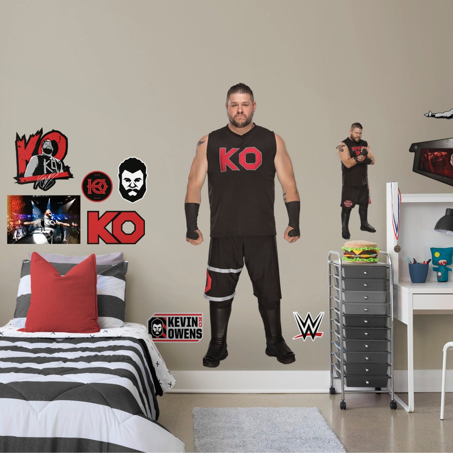 Kevin Owens - Officially Licensed Removable Wall Decal
