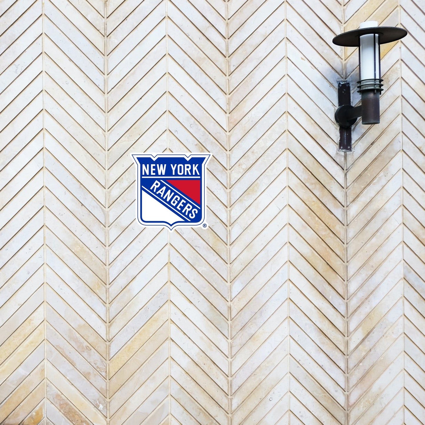 New York Rangers: Outdoor Logo - Officially Licensed NHL Outdoor Graphic
