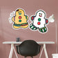Dream Big Art:  Christman Cookies Icon        - Officially Licensed Juan de Lascurain Removable     Adhesive Decal