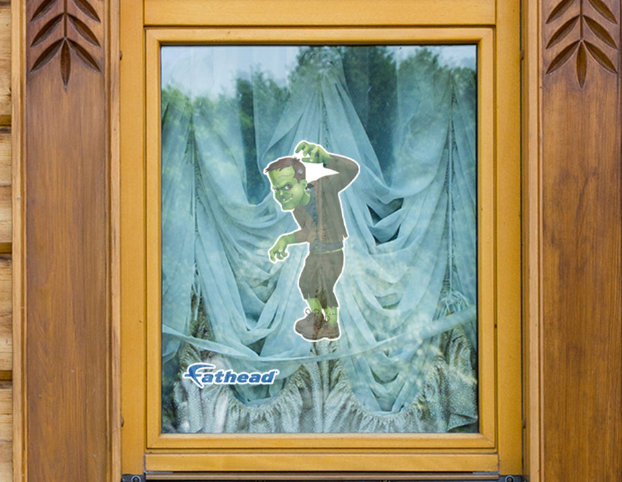 Halloween: Frankenstein Window Clings        -   Removable Window   Static Decal