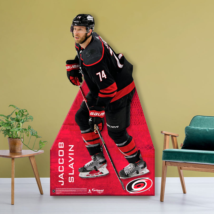Jaccob Slavin - Life-Size Stand Out - Official NHL - Carolina Hurricanes - Foam Core Cutout