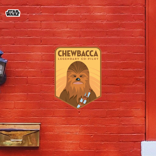Star Wars: Chewbacca Die-Cut Icon        - Officially Licensed Disney    Outdoor Graphic