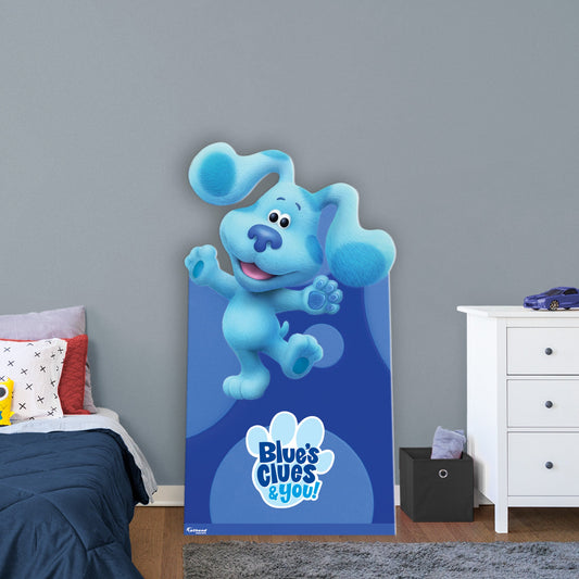 Blue's Clues: Blue Life-Size Foam Core Cutout - Officially Licensed Nickelodeon Stand Out