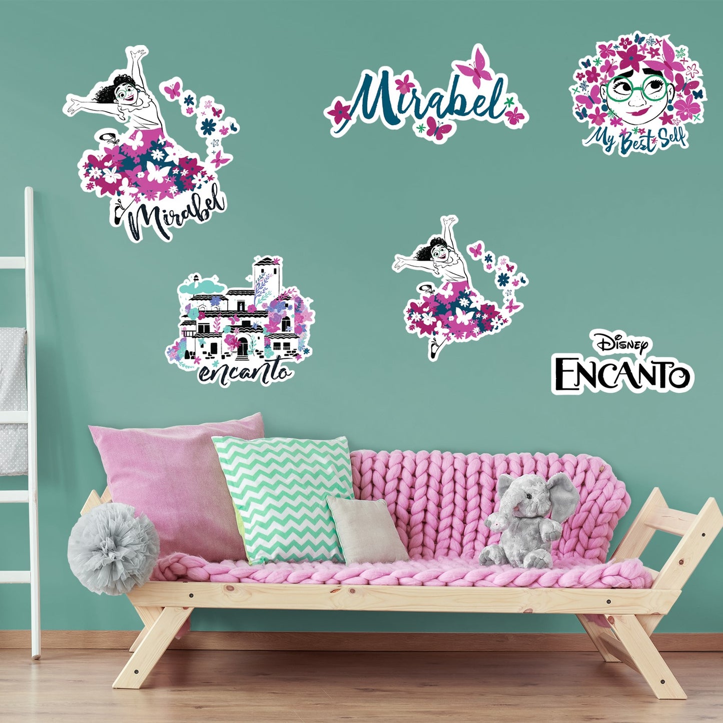 Encanto: Mirabel Painted Paradise Collection        - Officially Licensed Disney Removable     Adhesive Decal