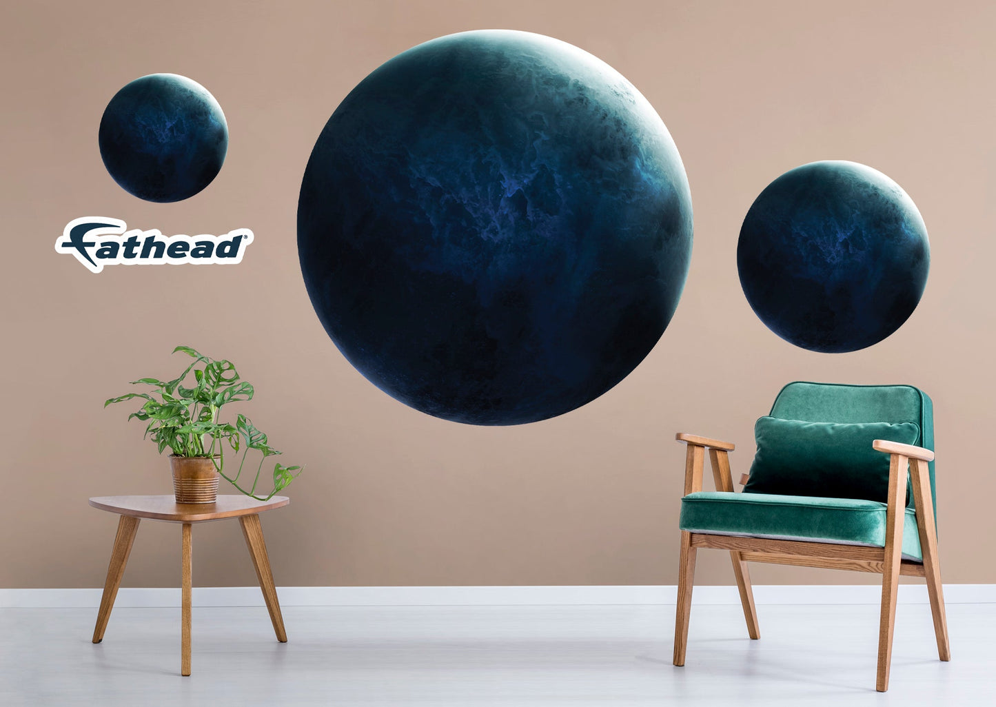 Planets: Uranus RealBig - Removable Adhesive Decal