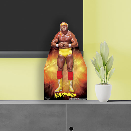 Hulk Hogan 2022  Mini   Cardstock Cutout  - Officially Licensed WWE    Stand Out