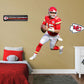 Kansas City Chiefs: Patrick Mahomes II 2021        - Officially Licensed NFL Removable Wall   Adhesive Decal