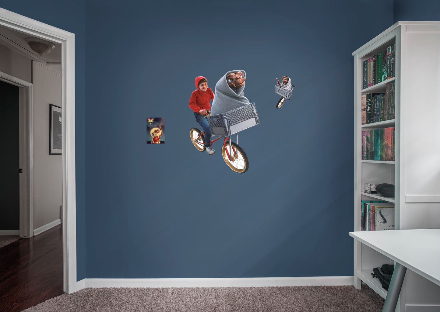E.T.: Elliott RealBig        - Officially Licensed NBC Universal Removable Wall   Adhesive Decal