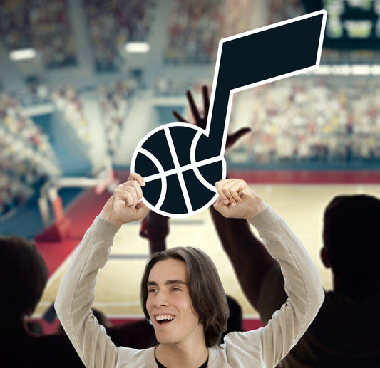 Utah Jazz: Logo Foam Core Cutout - Officially Licensed NBA Big Head