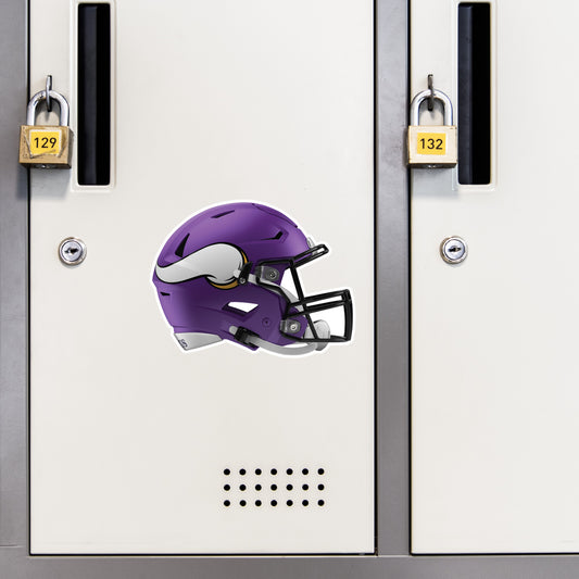 Minnesota Vikings:  2022 Helmet Car Magnet        - Officially Licensed NFL    Magnetic Decal