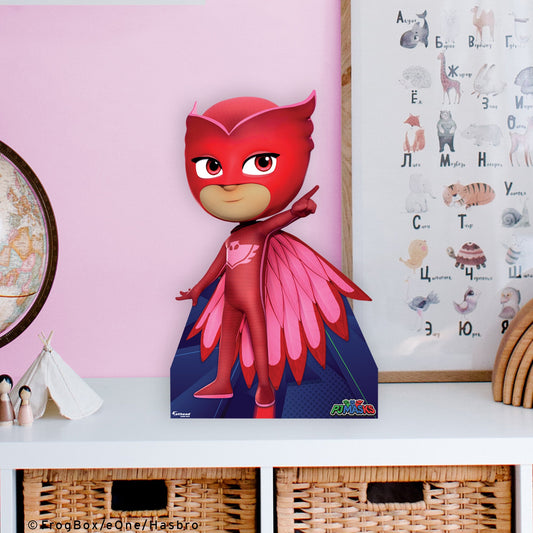 PJ Masks: Owlette Life-Size Foam Core Cutout - Officially Licensed Hasbro Stand Out