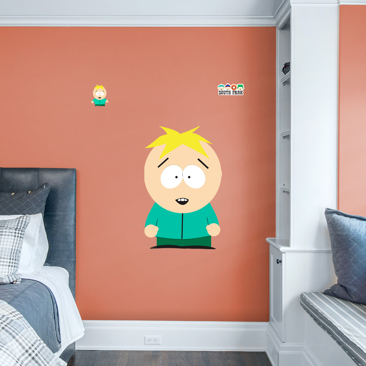 South Park: Butters RealBig        - Officially Licensed Paramount Removable     Adhesive Decal